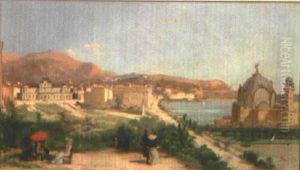 Vue Sur La Jetee De Nice