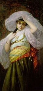 An Arab Dancer by Giovanni Costa