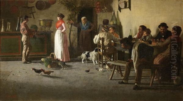 A Tavern Scene - view 1