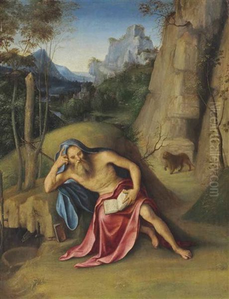 Saint Jerome In The Wilderness - view 1