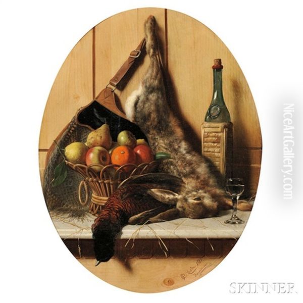 Still Life With Game, Fruit, And Wine - view 1
