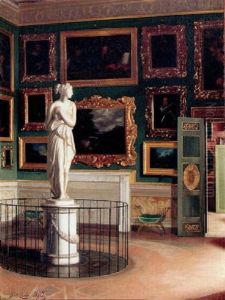 The Galleries At The Palazzo Pitti by Pietro Costa