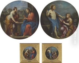 Christ And The Woman Of Samaria (+ Noli Me Tangere; Pair) Christ And The Woman Of Samaria (+ Noli Me Tangere; Pair)