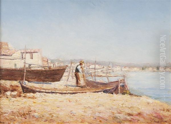 Barques Sur La Greve - view 1