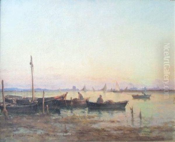 Barques De Pecheur Sur La Greve - view 1