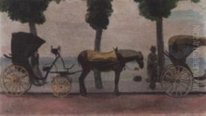 Italienische Droschken by Waldemar Coste