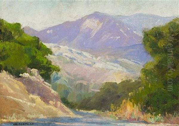 A Stream Through A Canyon - view 1