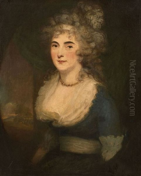 Portrait Presume De Miss Mary Linwood - view 1