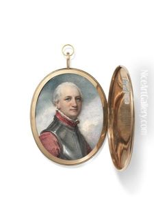 A Gentleman In Red Jerkin And Breastplate A Gentleman In Red Jerkin And Breastplate