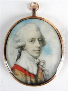 A Portrait Miniature Of A Nobleman