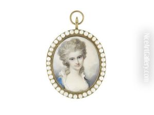 A Lady Called, Mary Anne, Wearing Blue Dress Over White Chemise Finished With Frilled Trim, Her Powdered Wig Rolled And Worn High On Her Head A Lady Called, Mary Anne, Wearing Blue Dress Over White Chemise Finished With Frilled Trim, Her Powdered Wig Rolled And Worn High On Her Head