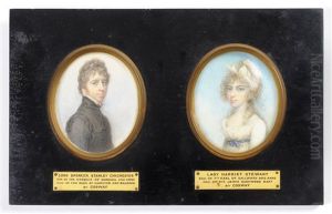 Lord Spencer Stanley Chichester  (+ Lady Harriet Stewart; 2 Works Mounted As One)