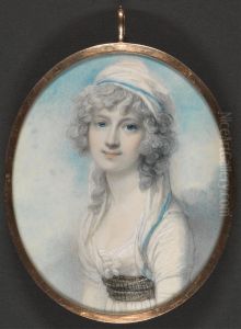 Portrait Of A Young Lady by Richard Cosway