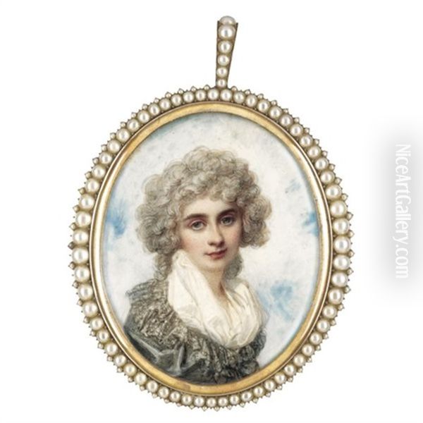 Portrait Of Lady Elizabeth Foster, Later Duchess Of Devonshire - view 1
