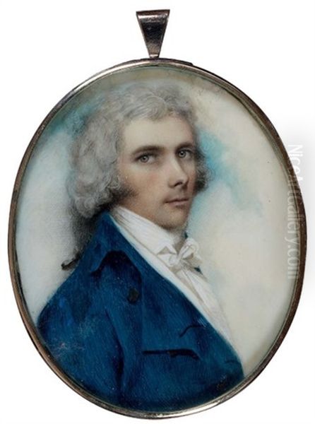 Portrait D'homme A La Redingote Bleue - view 1