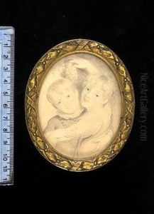 A Pair Of Portraits Of Children