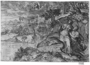 Die Tiburtinische Sibylle by Marco Angolo Del Moro