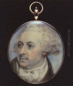 A Self-portrait In Old Age, With Short Powdered Hair, Wearing Brown Coat, White Waistcoat And Cravat