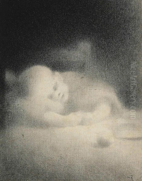 Etude D'enfant Dormant - view 1