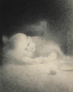 Etude D'enfant Dormant by Charles Angrand