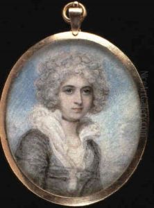 Harriet, Lady Belmore, Later Countess Of Ancram (1762-1805) With Curled And Powdered Hair... Harriet, Lady Belmore, Later Countess Of Ancram (1762-1805) With Curled And Powdered Hair...