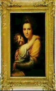 Portrait Of The Artist's Wife And Daughter Portrait Of The Artist's Wife And Daughter