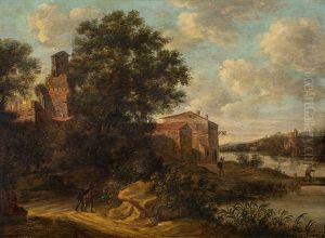 River Landscape by Pieter Cosyn