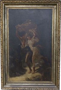 Classical Figure Scene by Pierre Auguste Cot
