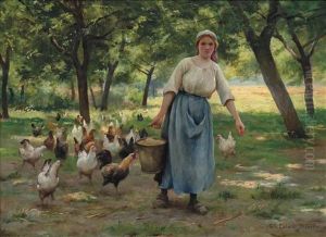 La Fermiere by Therese Marthe Francoise Cotard-Dupre