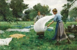 La Lessive by Therese Marthe Francoise Cotard-Dupre