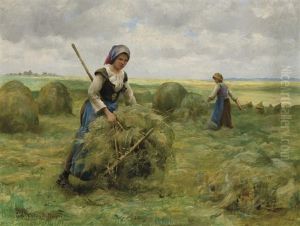 Les Moissons by Therese Marthe Francoise Cotard-Dupre