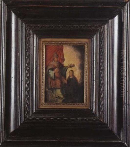Dieu Le Pere Couronnant La Vierge - view 1