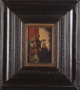 Dieu Le Pere Couronnant La Vierge