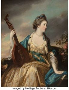 Portrait Of Alice, Countess Of Shipbrook by Francis Cotes