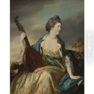 Portrait Of Alice, Countess Of Shipbrook by Francis Cotes