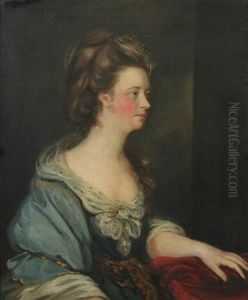Portrait Of Lady Holmes by Francis Cotes
