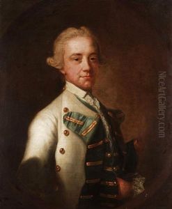 Portrait Of Captain Smith R.n. In Naval Uniform