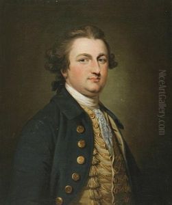 Portrait Of The Fifth Duke Of Beaufort by Francis Cotes