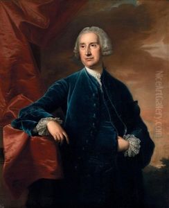 Portrait Of Sir Edward Knatchbull, 7th Bt.