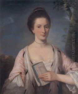 Portrait Of The Hon. Rachel Baillie Hamilton by Francis Cotes