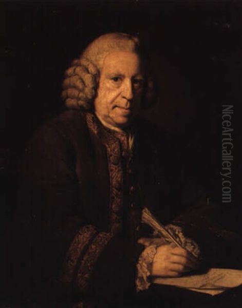 Portrait Of A Man Writing - view 1