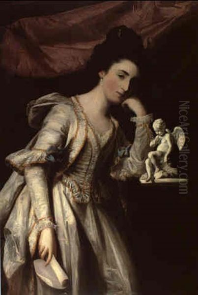 Portrait Fo A Lady, Said To Be Sarah Bates - view 1