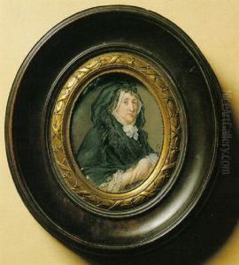 Elizabeth Lynn, Mrs. Robert Cotes, The Artist's Mother by Samuel Cotes
