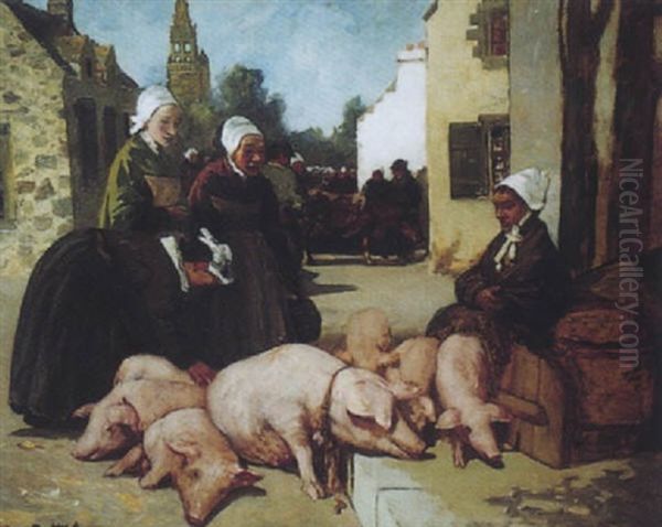 Marche Aux Cochons En Bretagne - view 1