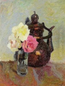 Cafetiere Au Bouquet De Roses Cafetiere Au Bouquet De Roses