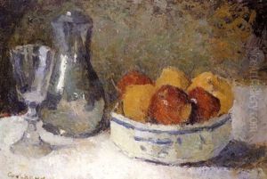 Nature Morte Aux Pommes Et Aux Poires by Marcel Couchaux