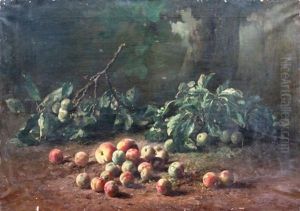 Nature Morte Aux Fruits by Emile Gustave Couder