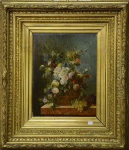 Fleurs by Jean Alexandre Remy Couder