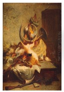 Nature Morte Au Gibier by Jean Alexandre Remy Couder
