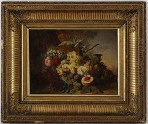 Nature Morte Aux Raisins by Jean Alexandre Remy Couder